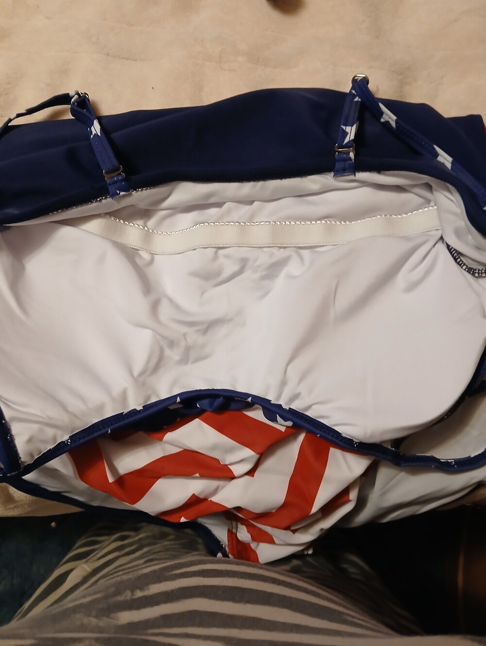 Stars & Stripes One-Piece Swimsuit - Picture 4 of 5